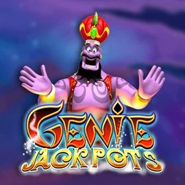 Genie Jackpots slot visual from Blueprint Gaming available on magiusscasino.ca