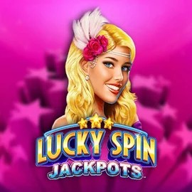 Lucky Spin Jackpots online game logo by Novomatic on magiusscasino.ca