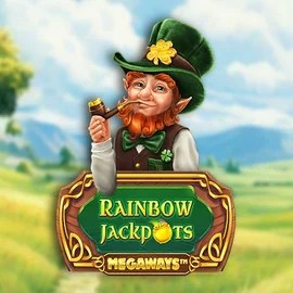 Official Jackpots logo: Rainbow Jackpots Megaways by Red Tiger Gaming at Magius Casino