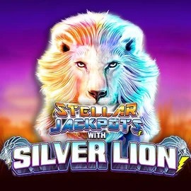 Stellar Jackpots with Silver Lion game by Lightning Box Game – logo hosted on Magius Casino