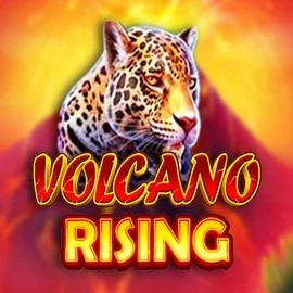 Volcano Rising game by RubyPlay – logo hosted on Magius Casino